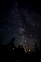 View of Milky Way from Acadia campsite