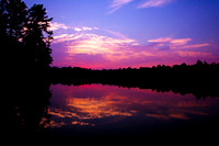 Sunset on Atsion Lake